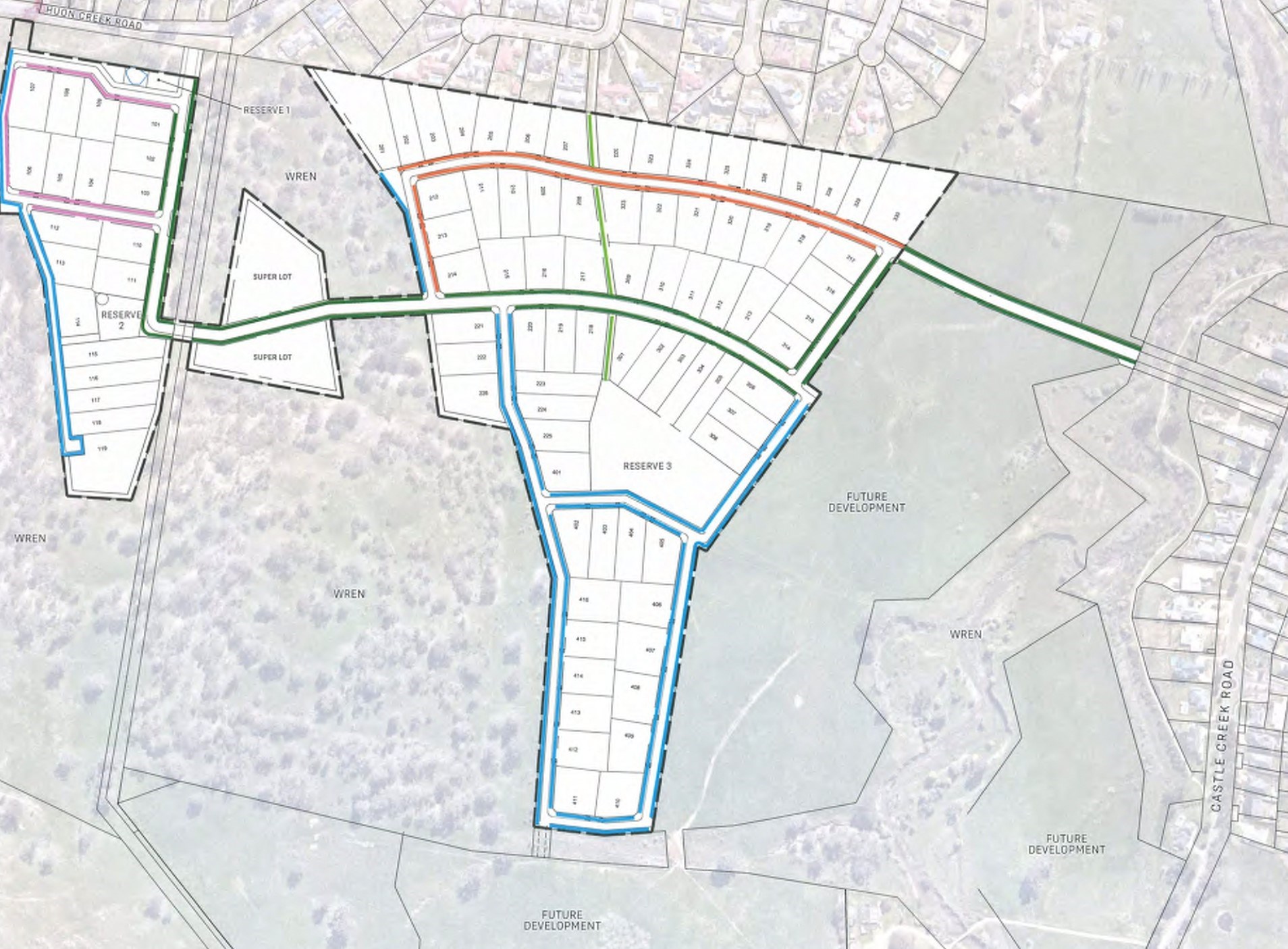 Castle Creek Road - Wodonga Masterplan