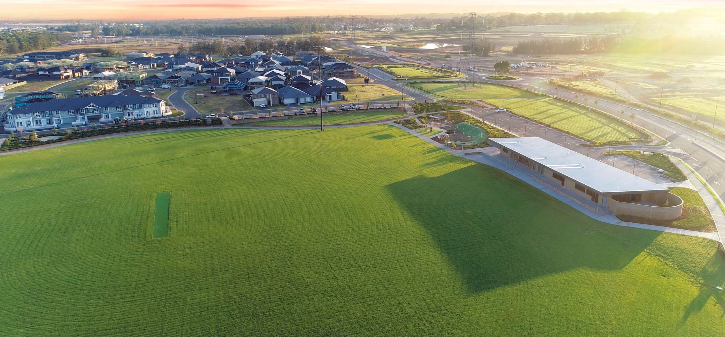 Catherine Park Estate - Oran Park Aerial