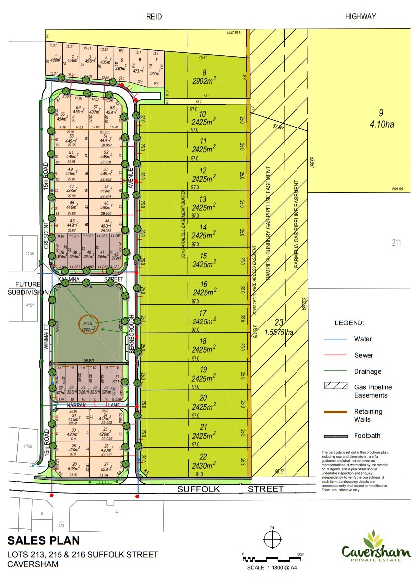 Caversham Private Estate - Caversham Masterplan