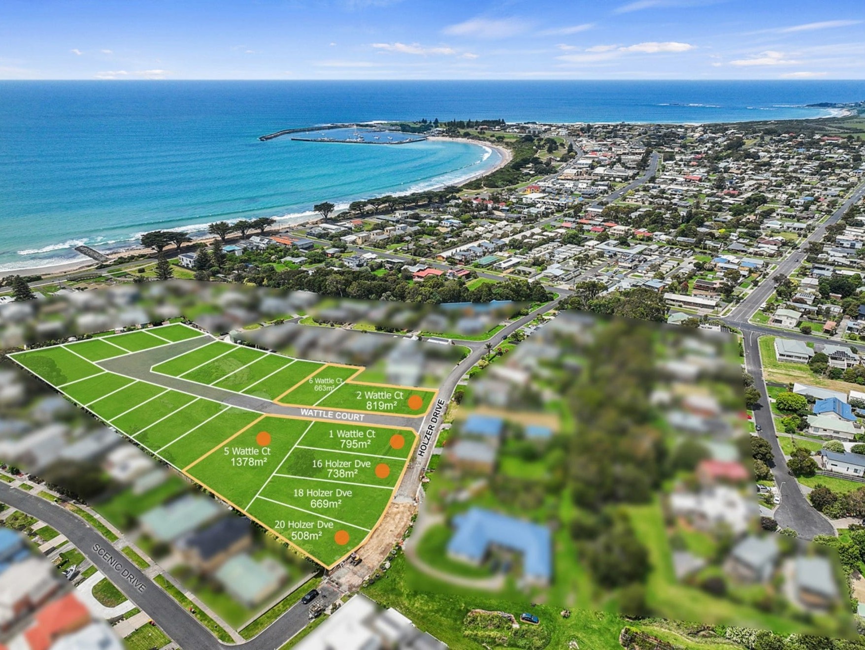 Cawood Estate - Apollo Bay Aerial