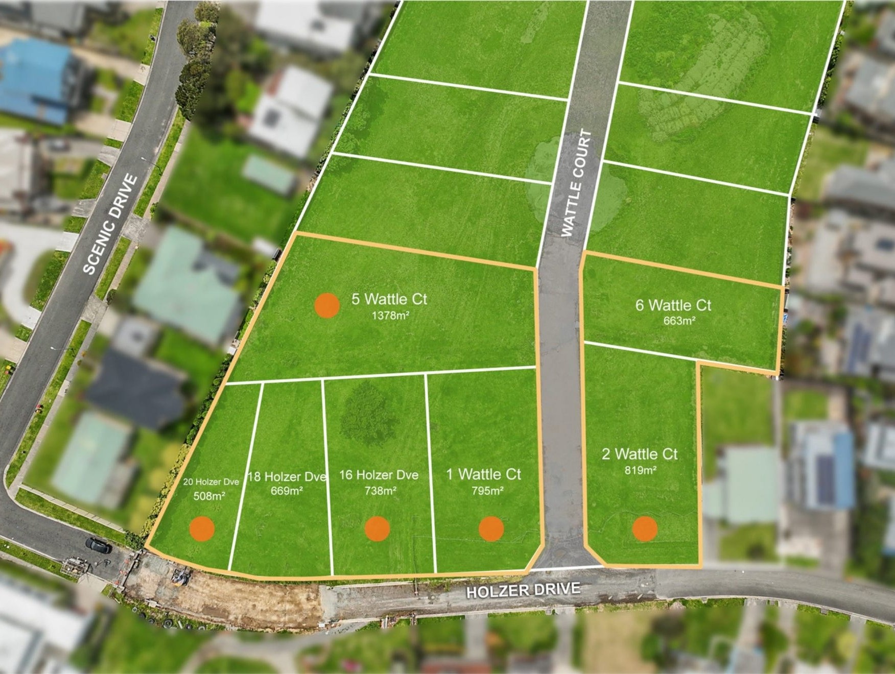 Cawood Estate - Apollo Bay Aerial