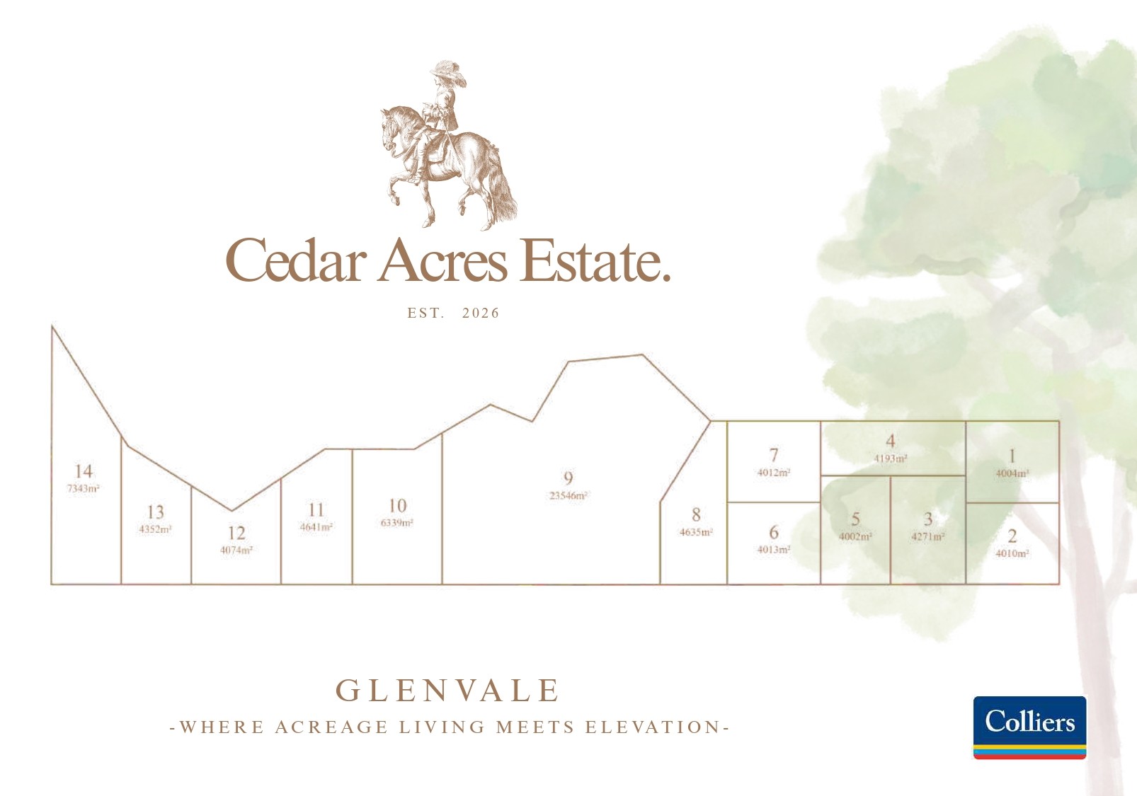 Cedar Acres Estate - Glenvale Masterplan