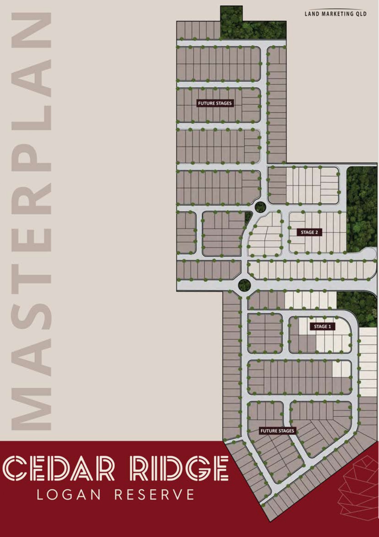 Cedar Ridge Estate - Logan Reserve Masterplan