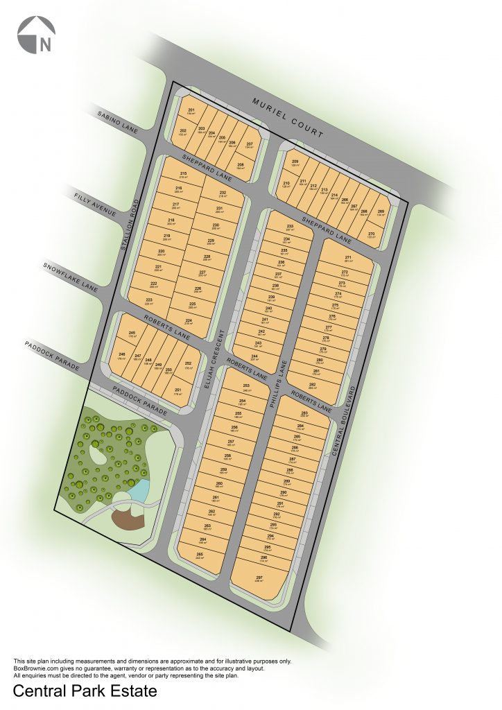 Central Park Estate - Cockburn C Masterplan