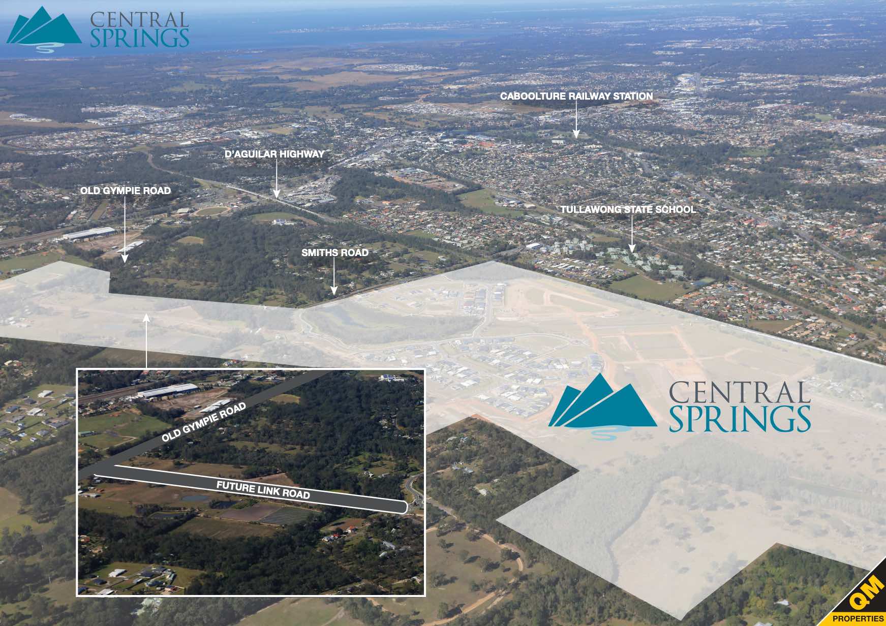 Central Springs Estate - Cabooltu Aerial