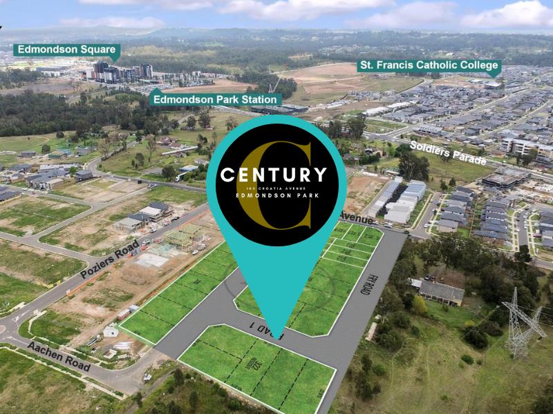 Century Estate - Edmondson Park Aerial