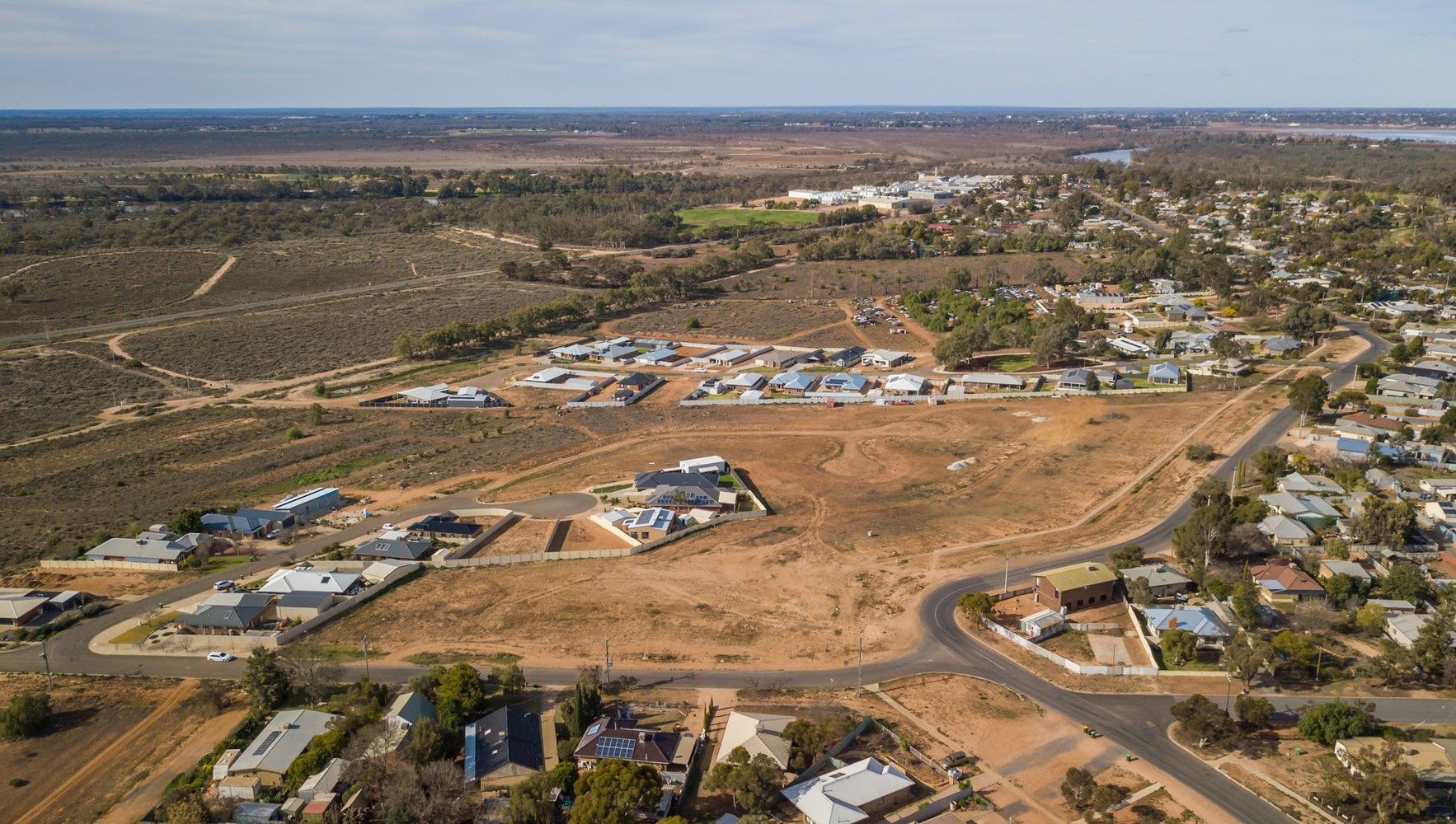 Chaffey Estate - Merbein Aerial