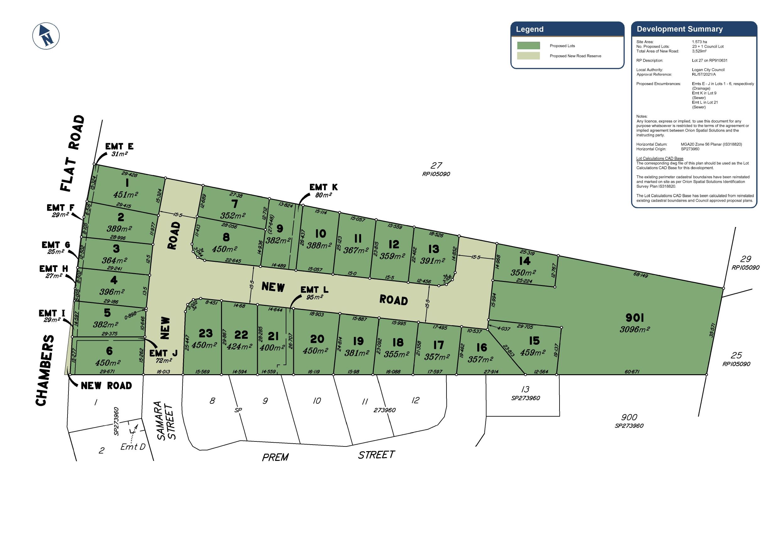 Chambers Flat Road Estate - Waterford West Masterplan