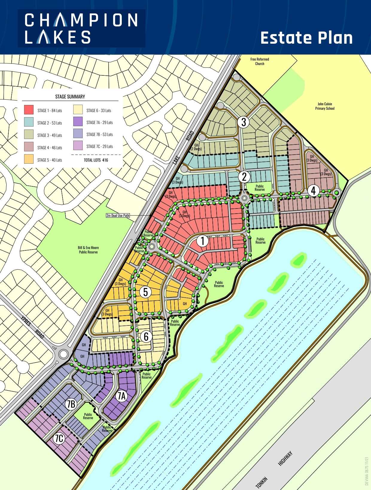 Champion Lakes Estate - Champion Lakes Masterplan