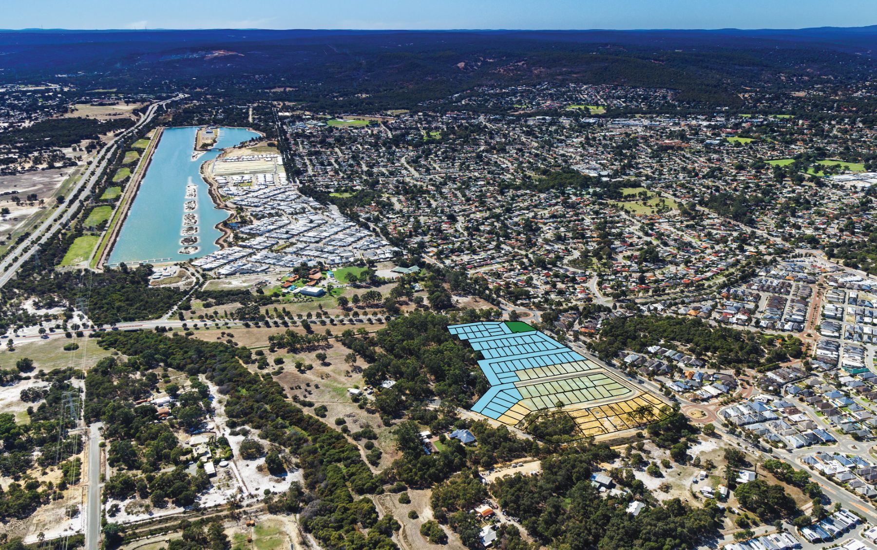 Champion Lakes Estate - Champion Lakes Aerial