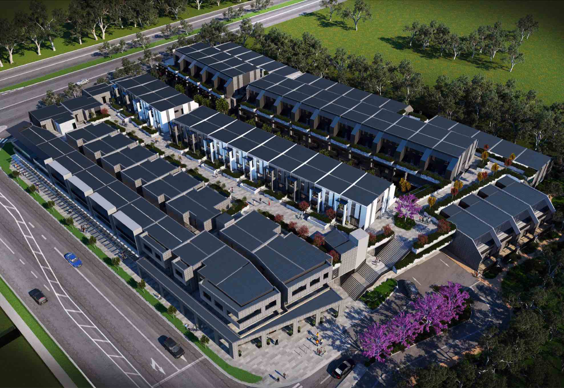 Chapel Park Estate - Keysborough Aerial