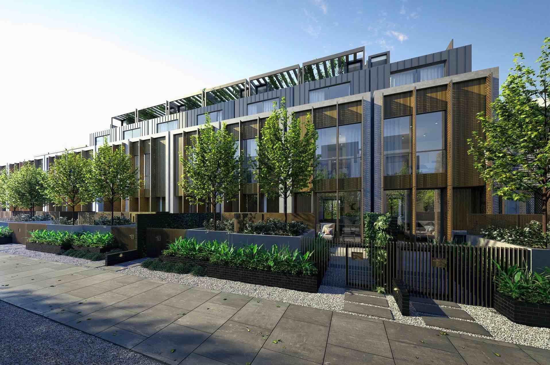 Chapman Hill Estate - North Melbourne Render 2