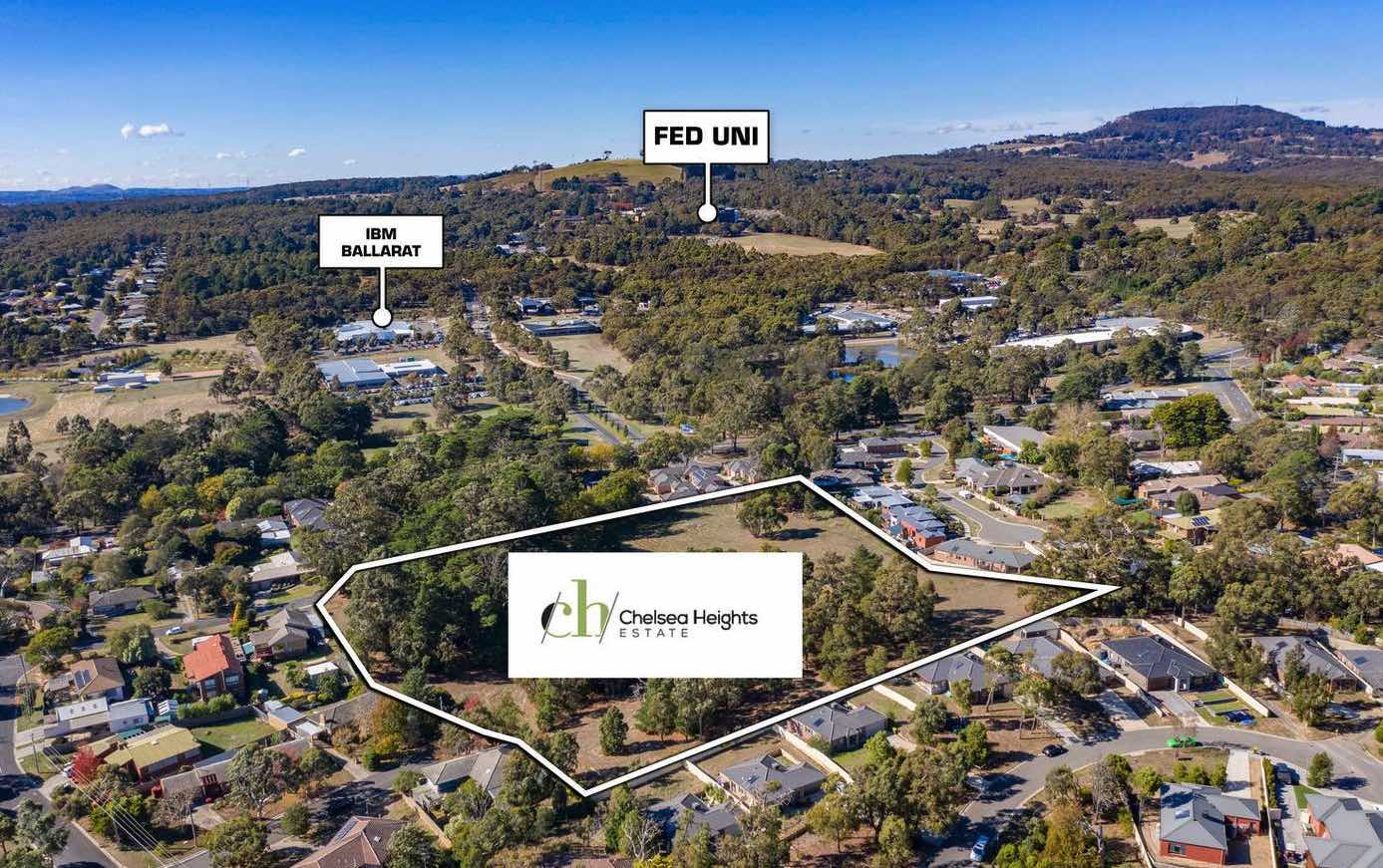 Chelsea Heights Estate - Mount Helen Aerial