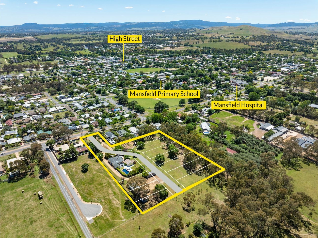 Christopher Park Estate - Mansfield Aerial