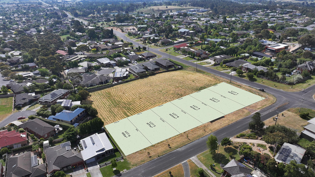 City View Estate - Ballarat North Aerial