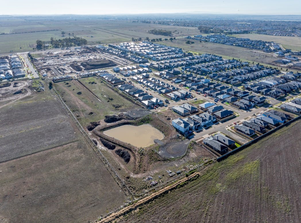 Clara Place Estate - Fraser Rise Aerial