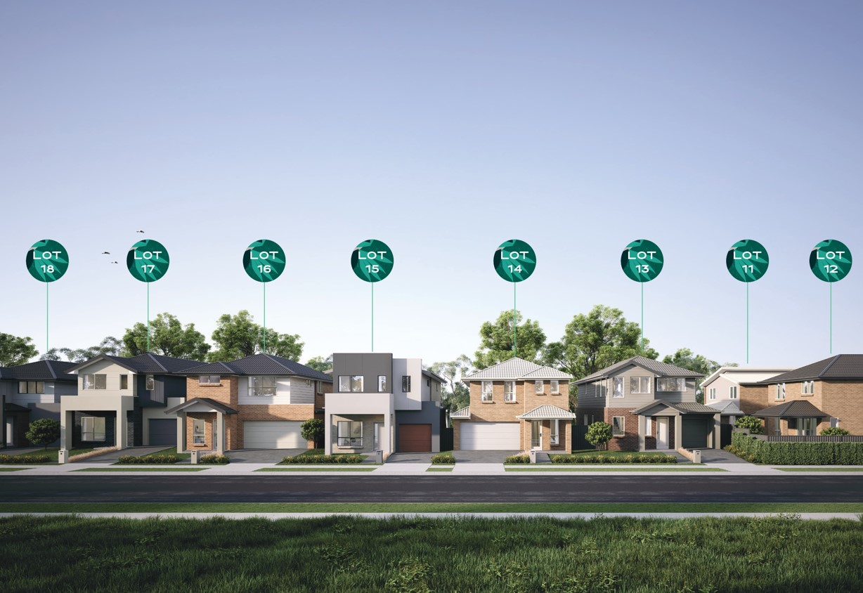 Clarke Grounds Estate - Rouse Hill Render
