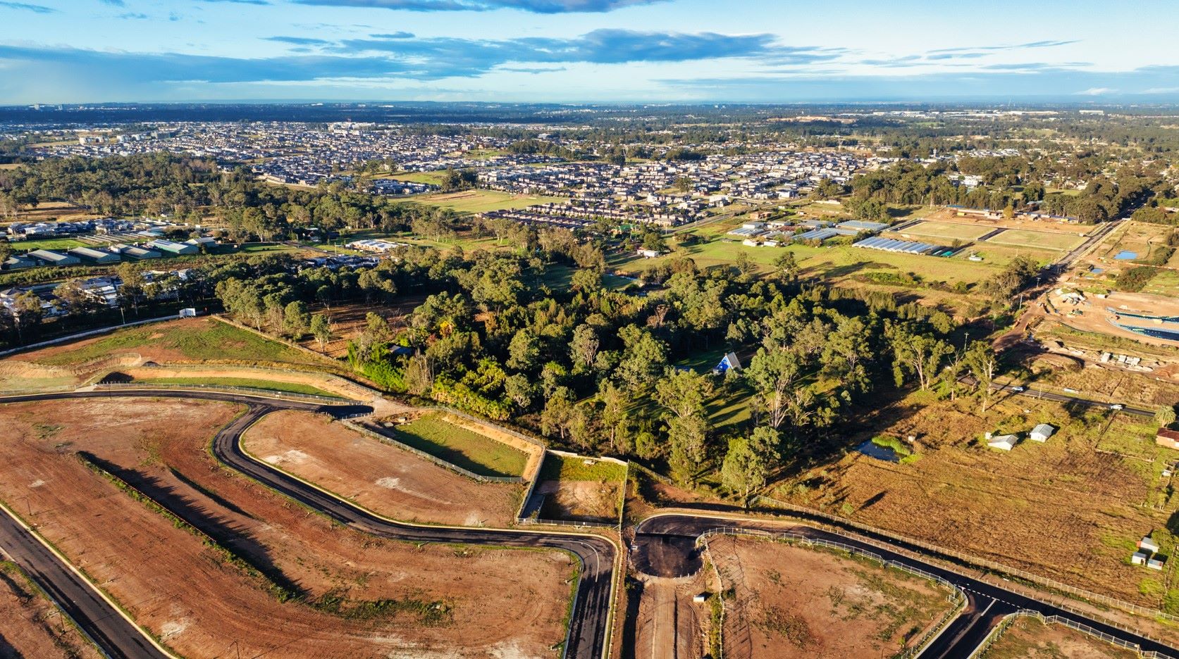 Clarke Grounds Estate - Rouse Hill Aerial