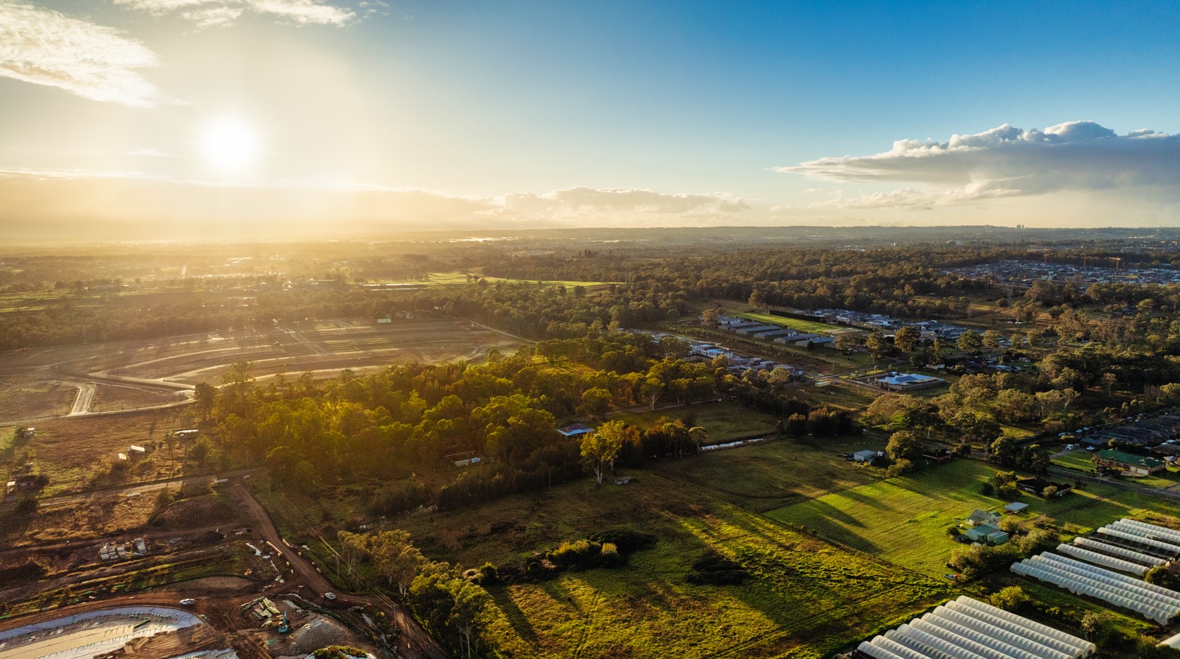 Clarke Grounds Estate - Rouse Hill Aerial