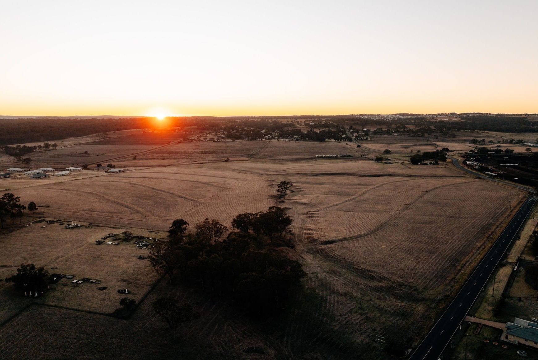 Claybrook Estate - Meringandan West Aerial
