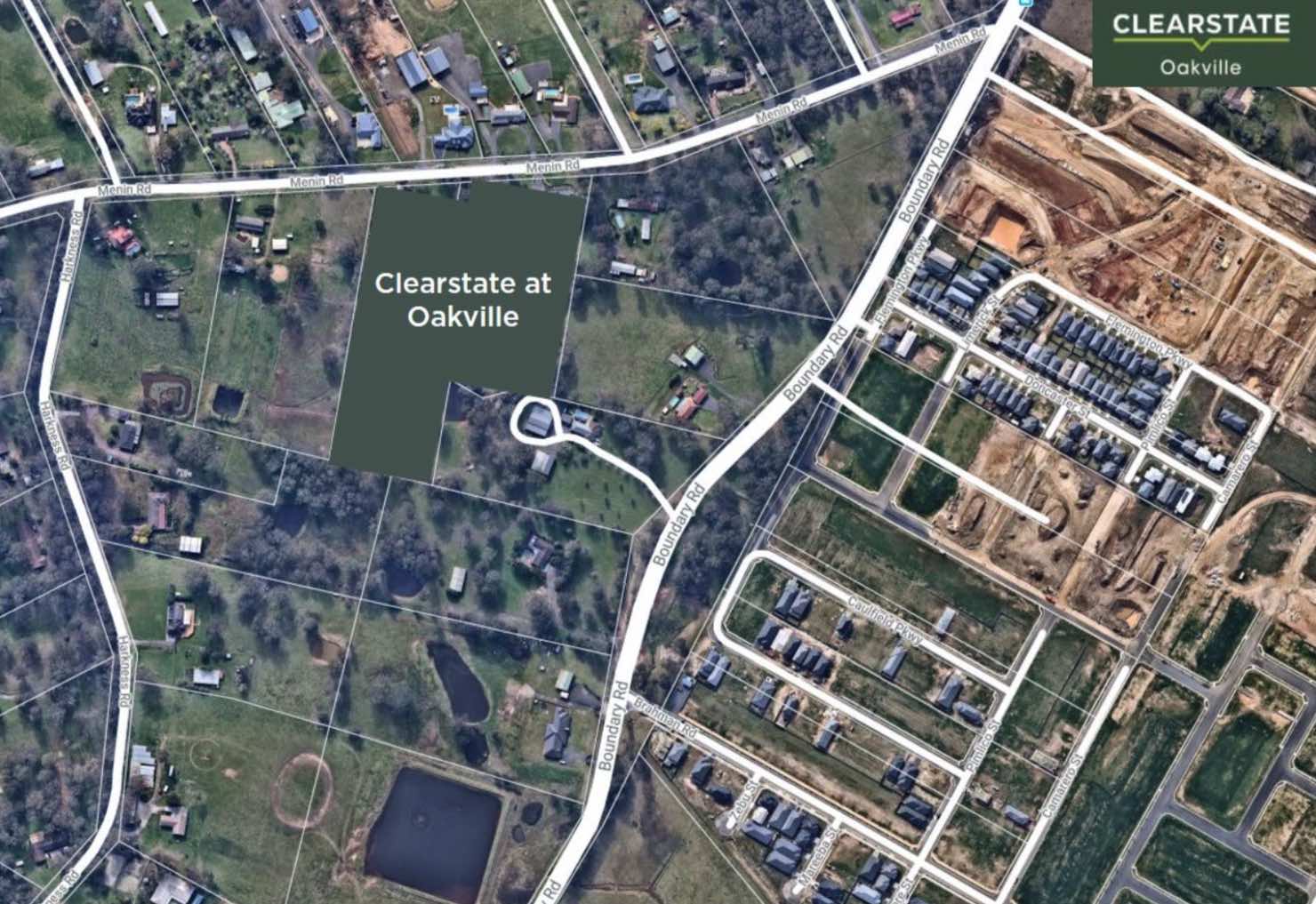 Clearstate at Oakville - Location map