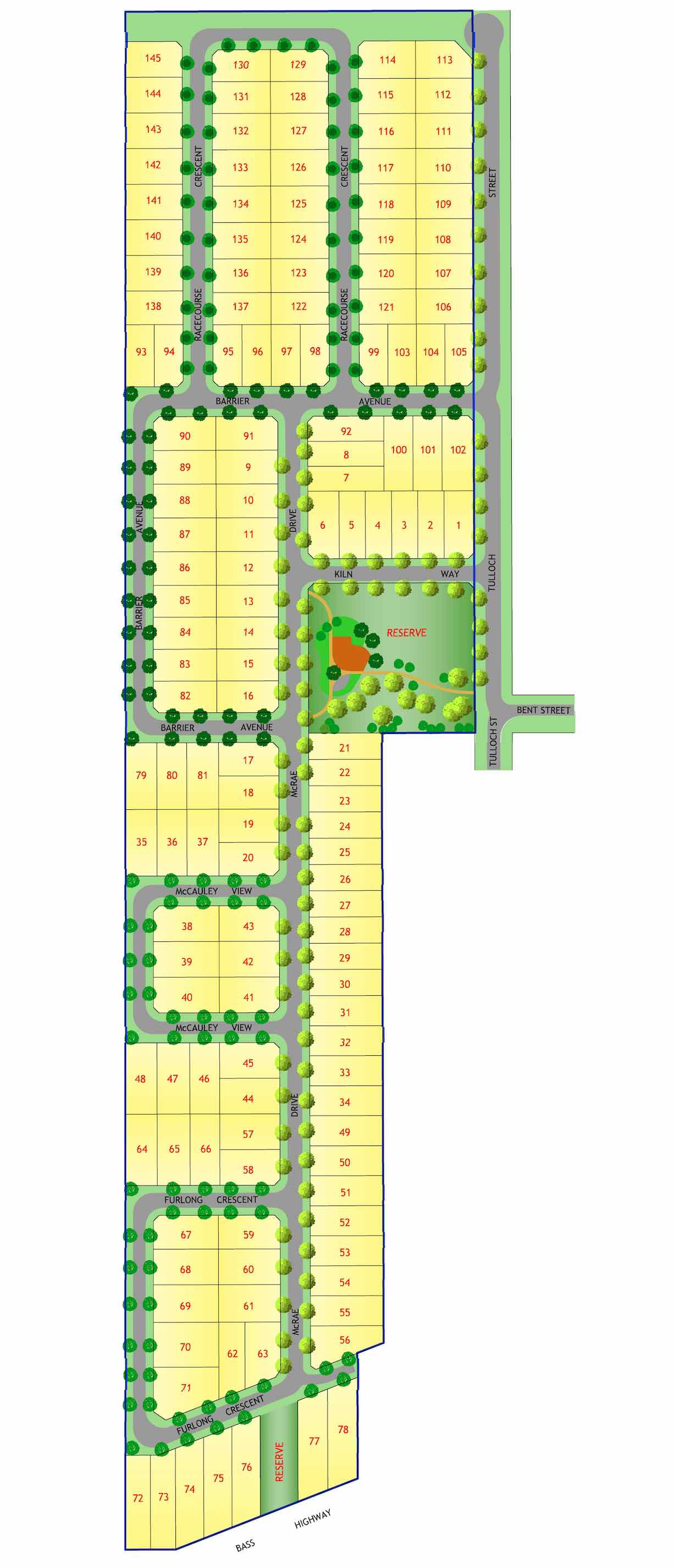 Cloverdale Estate - Dalyston Masterplan