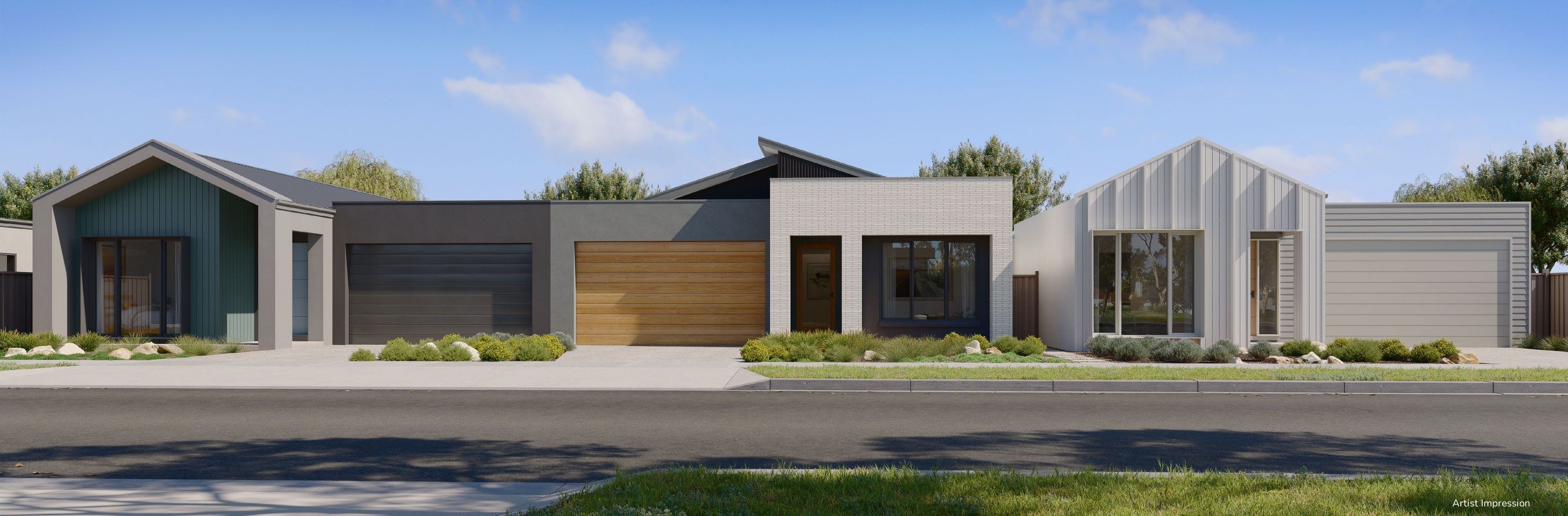 Coastal Vines Estate - Ocean Grove Render