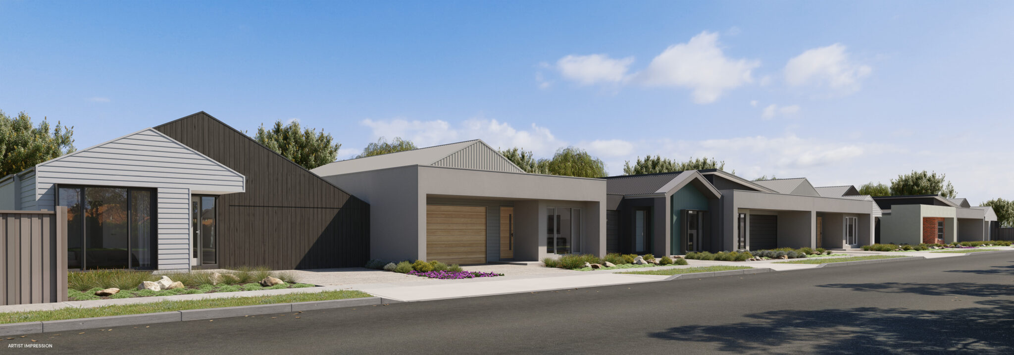 Coastal Vines Estate - Ocean Grove Streetscape