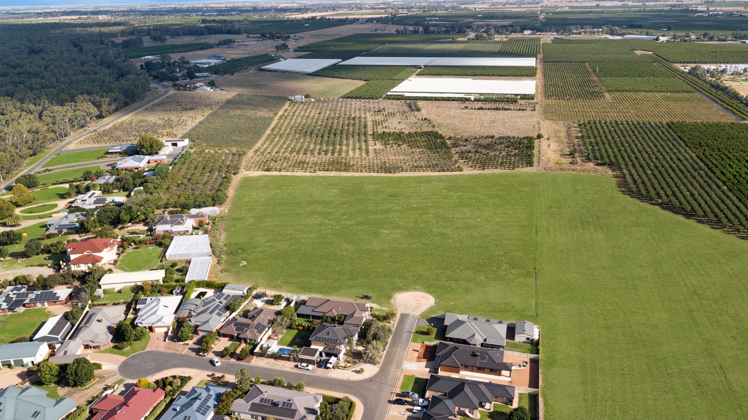 Cobram River Estate - Cobram Aerial