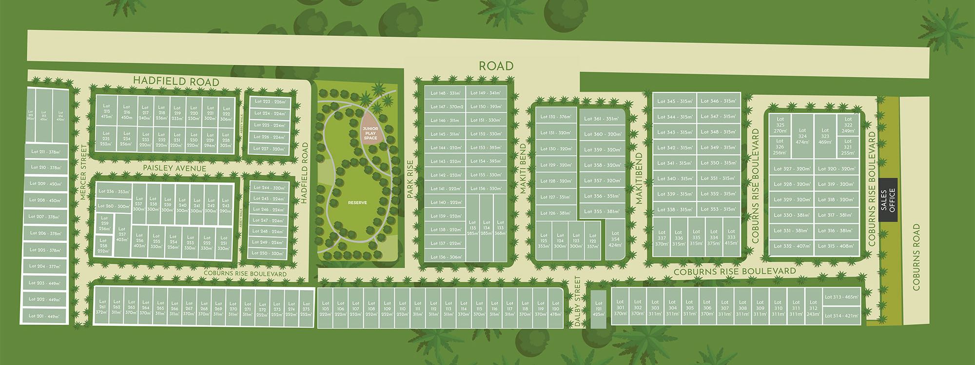 Coburns Rise Estate - Harkness Masterplan