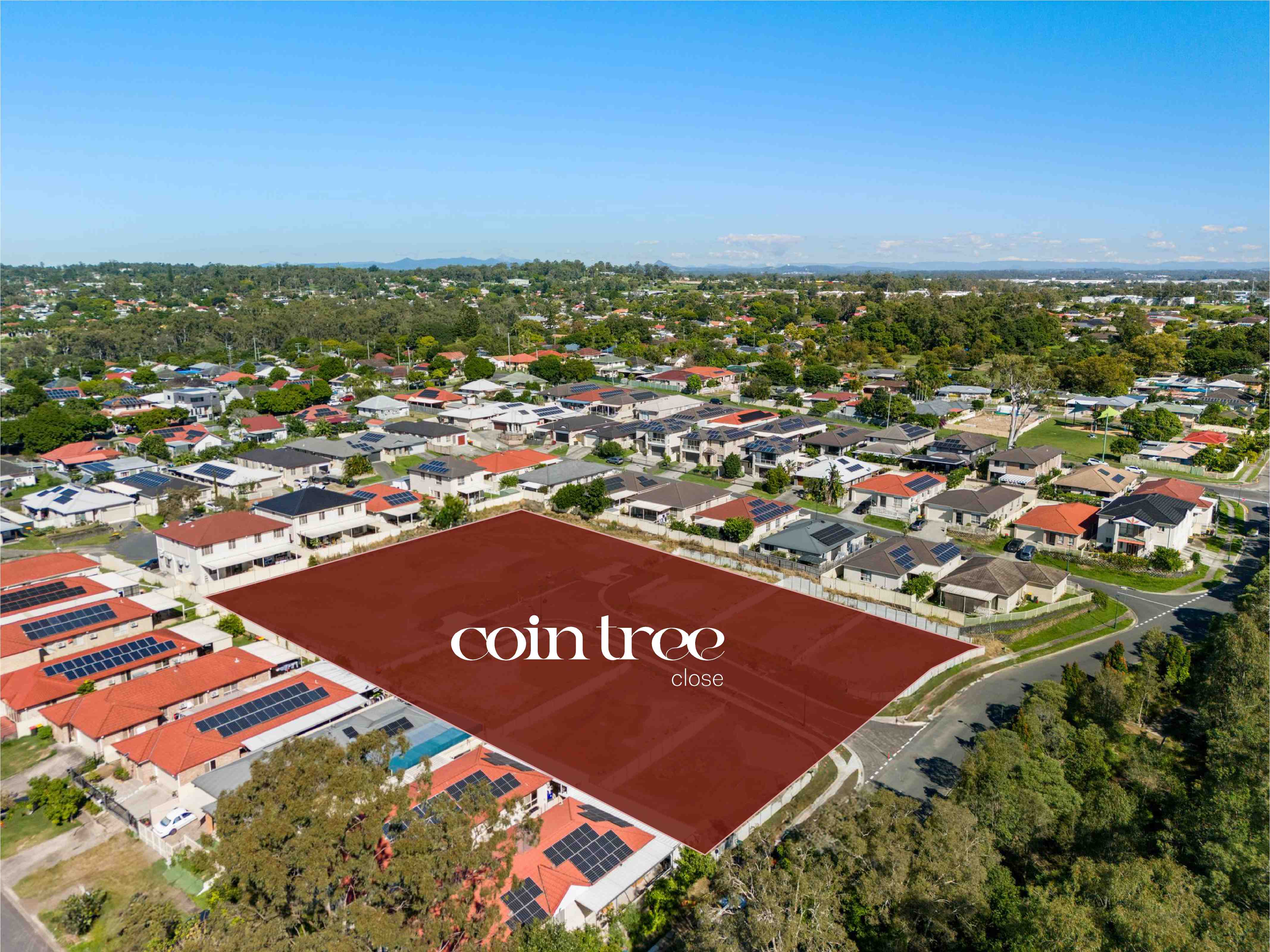 Coin Tree Estate - Inala Aerial