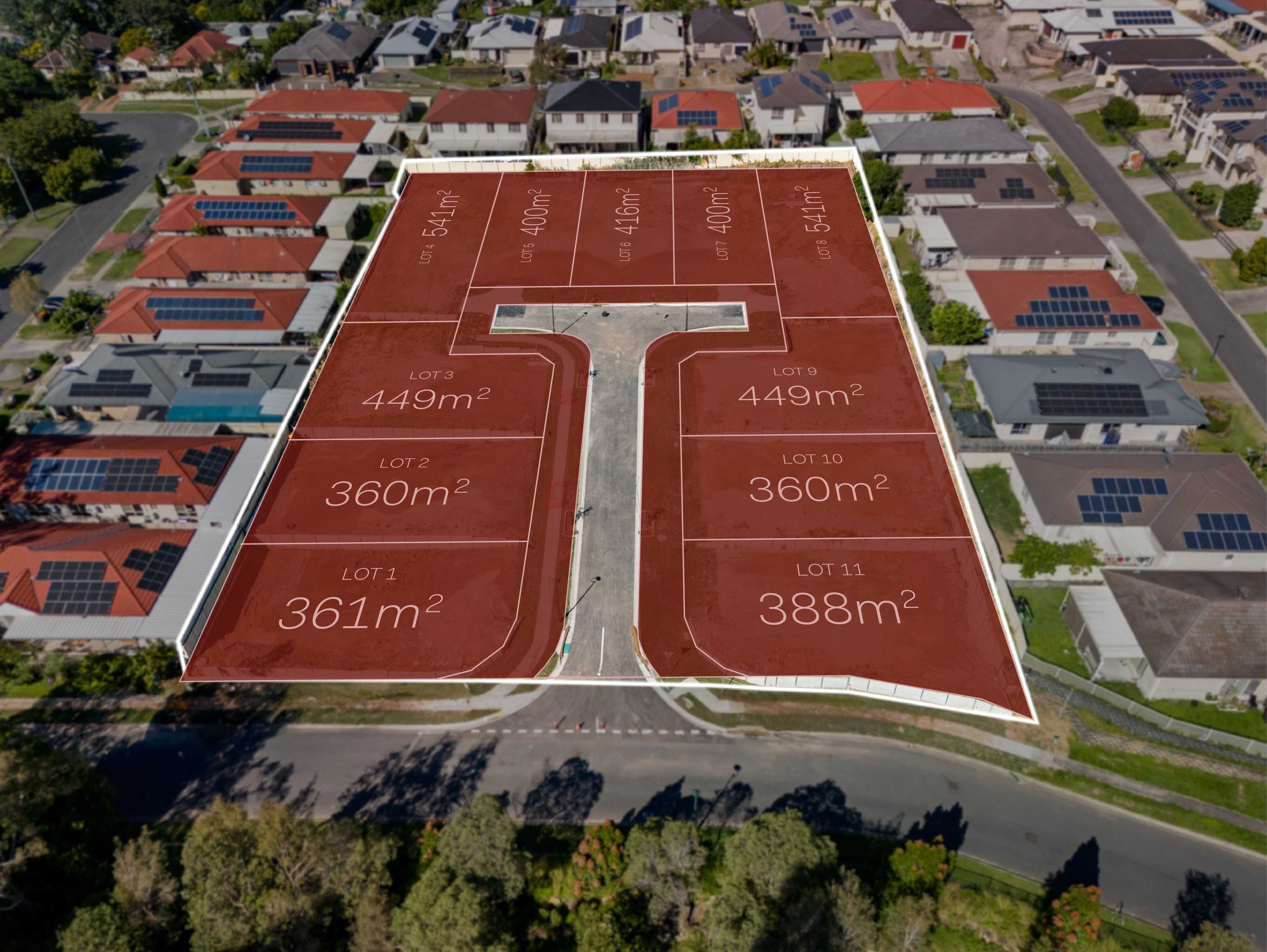 Coin Tree Estate - Inala Aerial