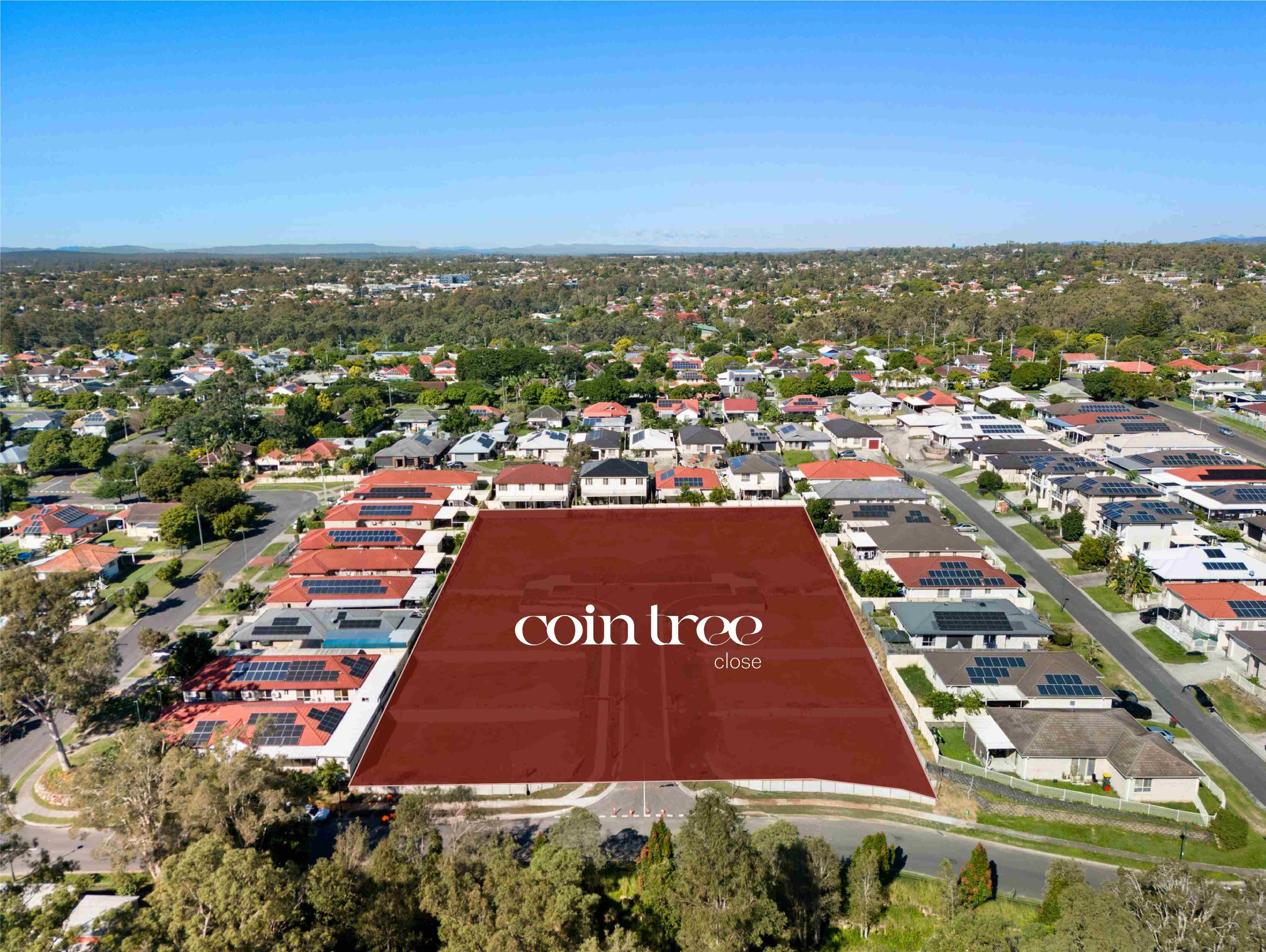 Coin Tree Estate - Inala Aerial