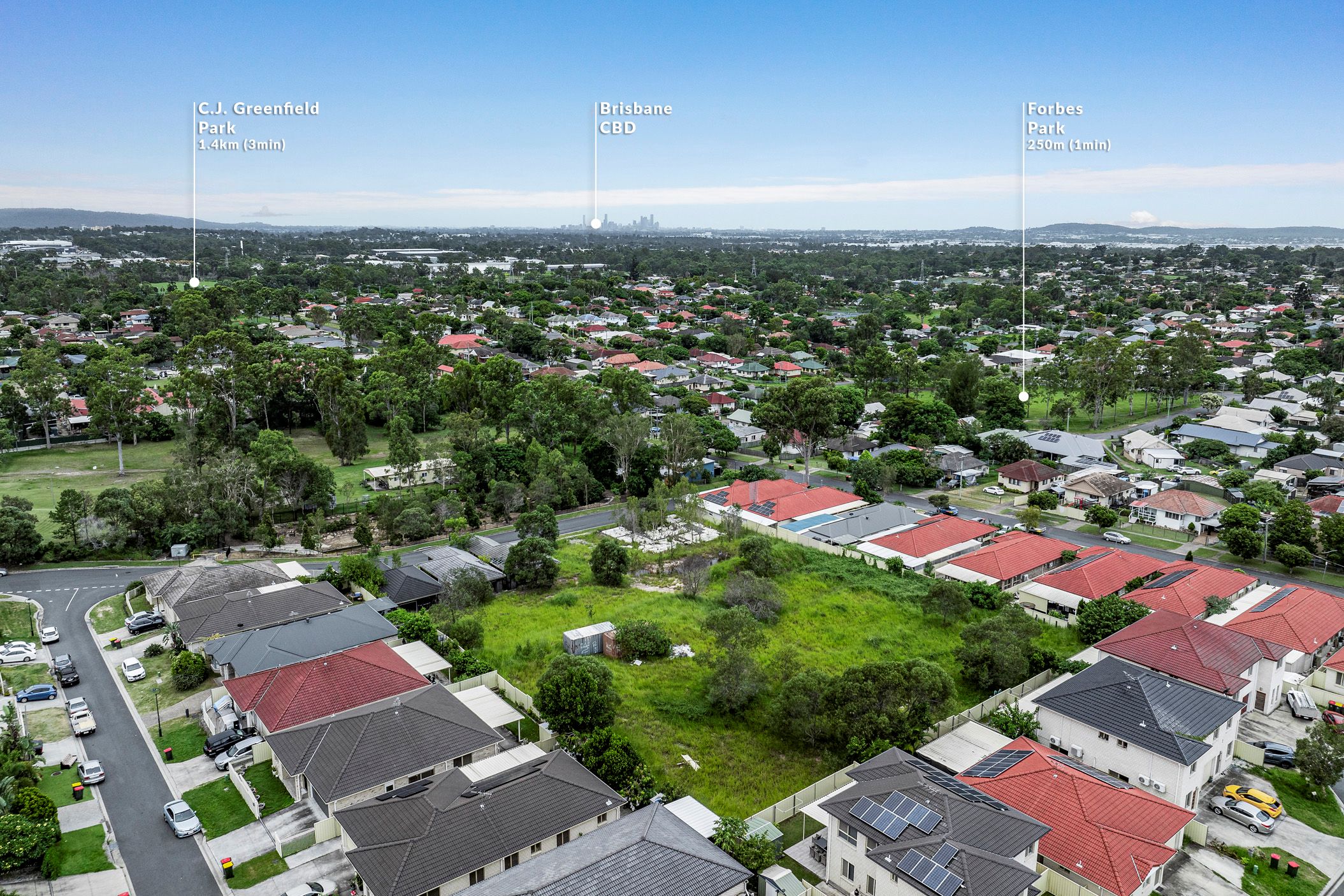 Coin Tree Estate - Inala Aerial