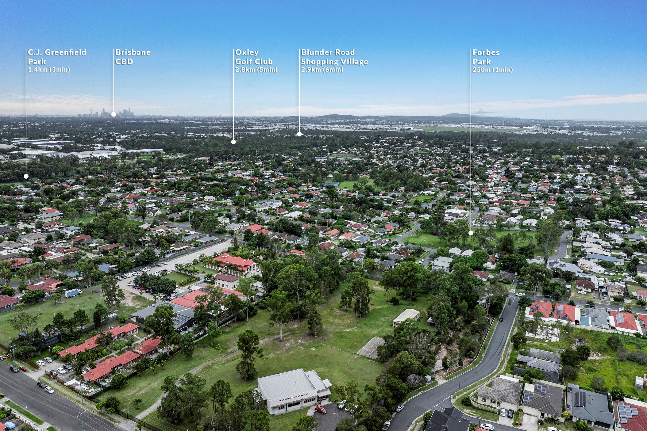 Coin Tree Estate - Inala Aerial