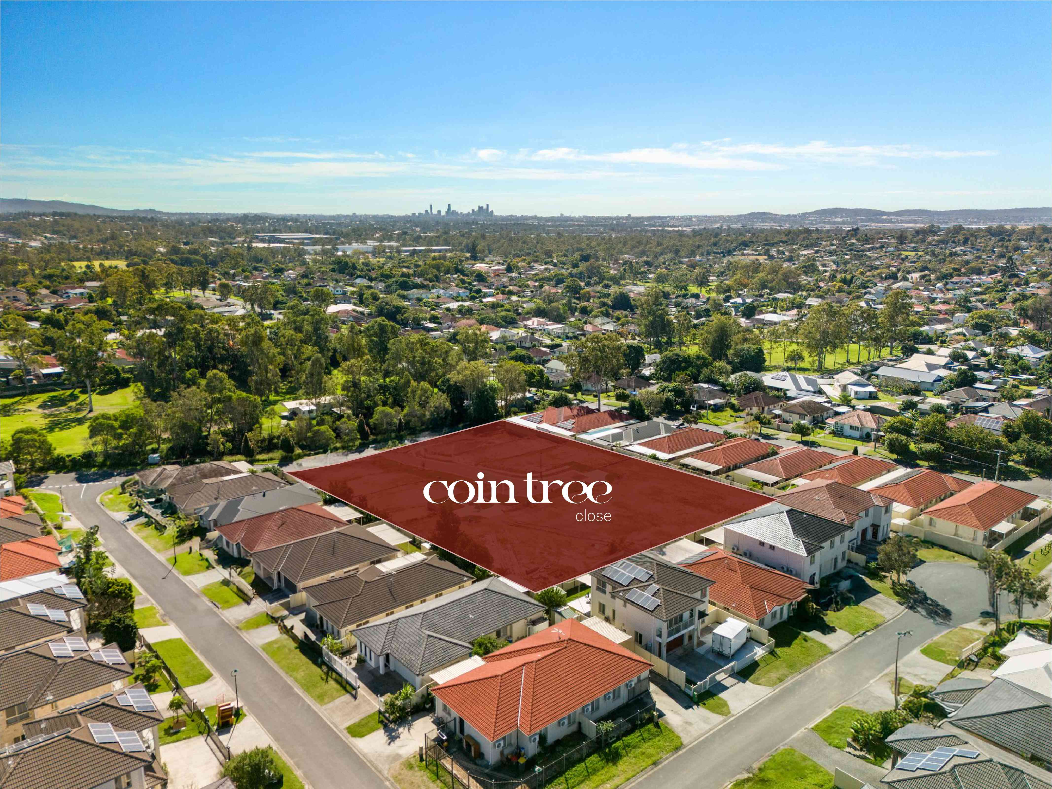 Coin Tree Estate - Inala Aerial