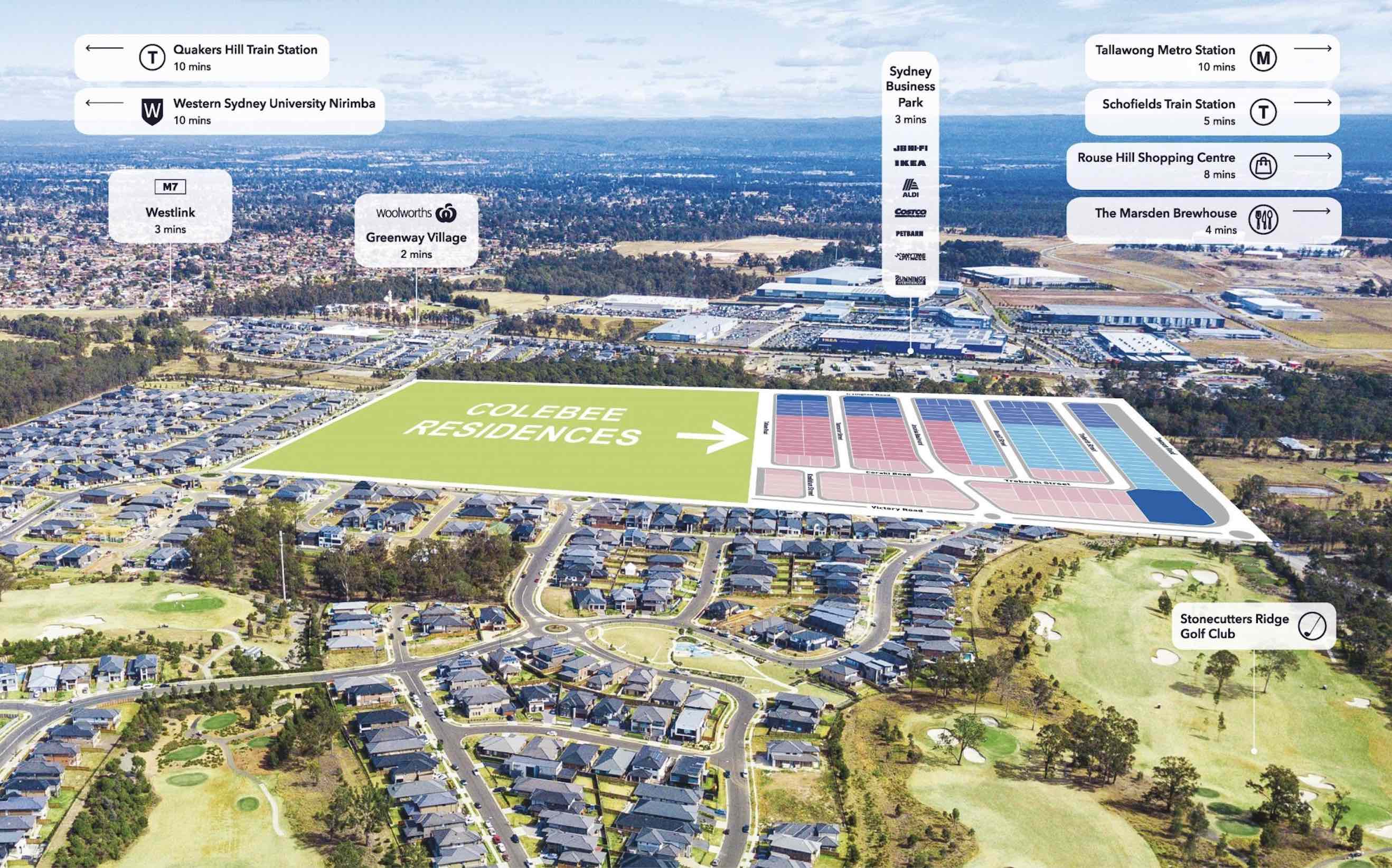 Colebee Residences - Colebee Aerial