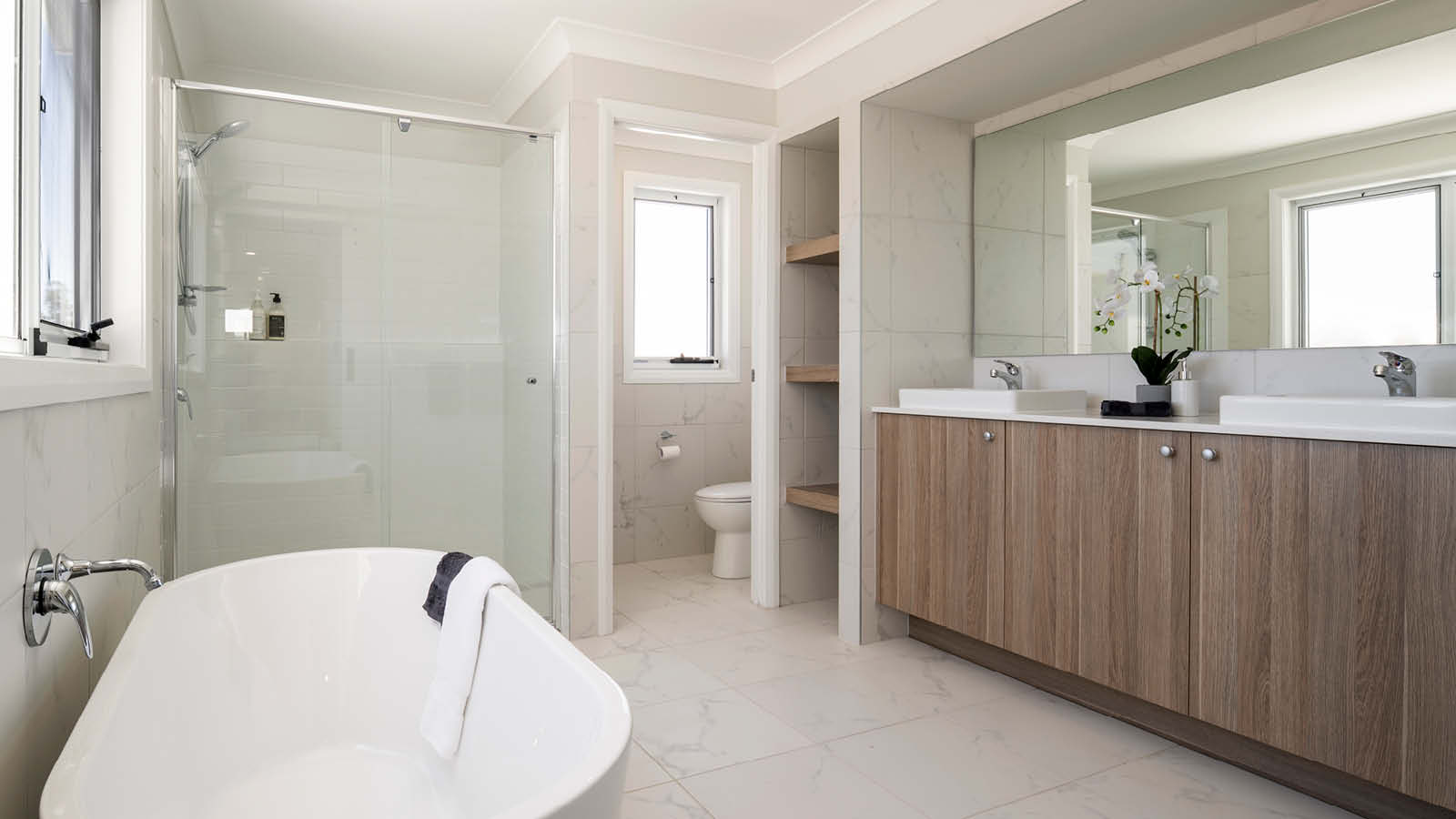 Complete by McDonald Jones at Figtree Hill - Gilead Bathroom