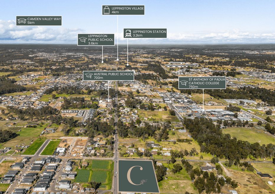 Coolibah Estate - Austral  Aerial