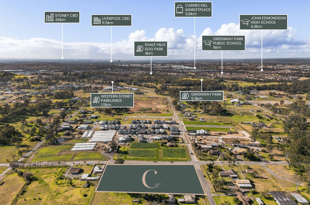 Coolibah Estate - Austral  Aerial