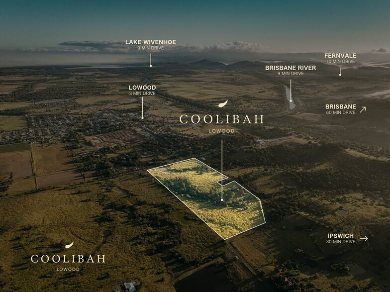 Coolibah Estate - Lowood Location Map