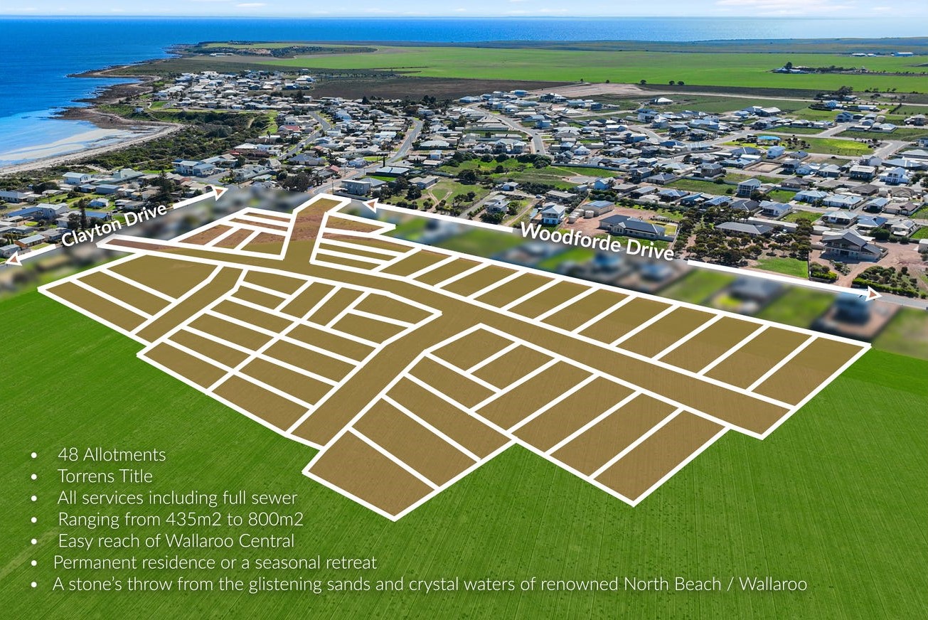 Copper Sands Estate - North Beach Aerial