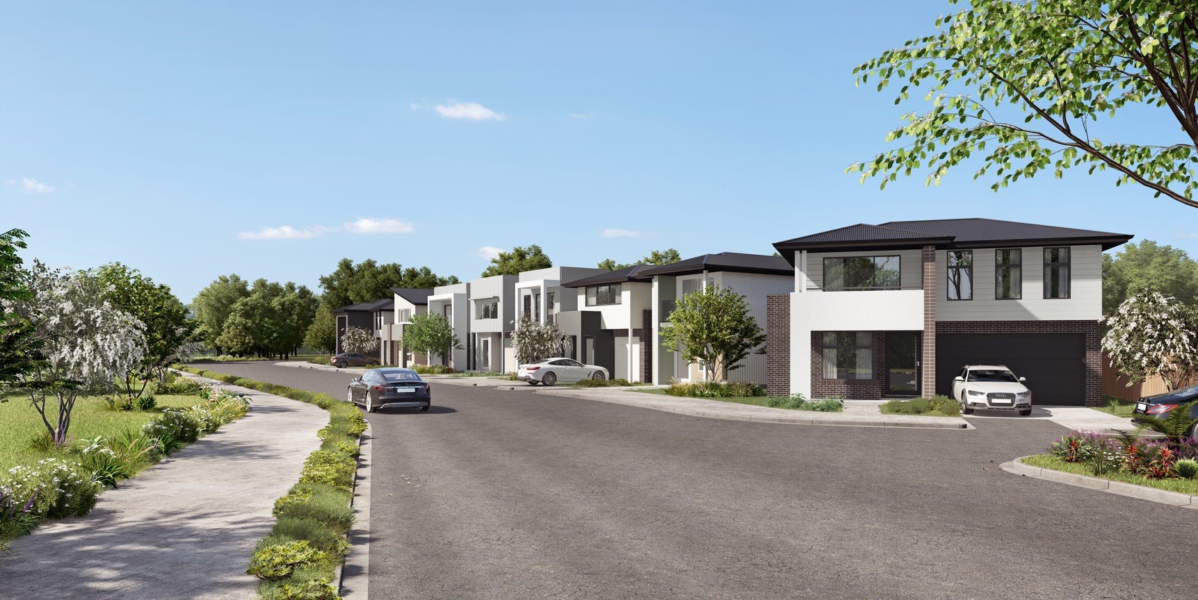 Cornerstone Estate - Rouse Hill Streetscape