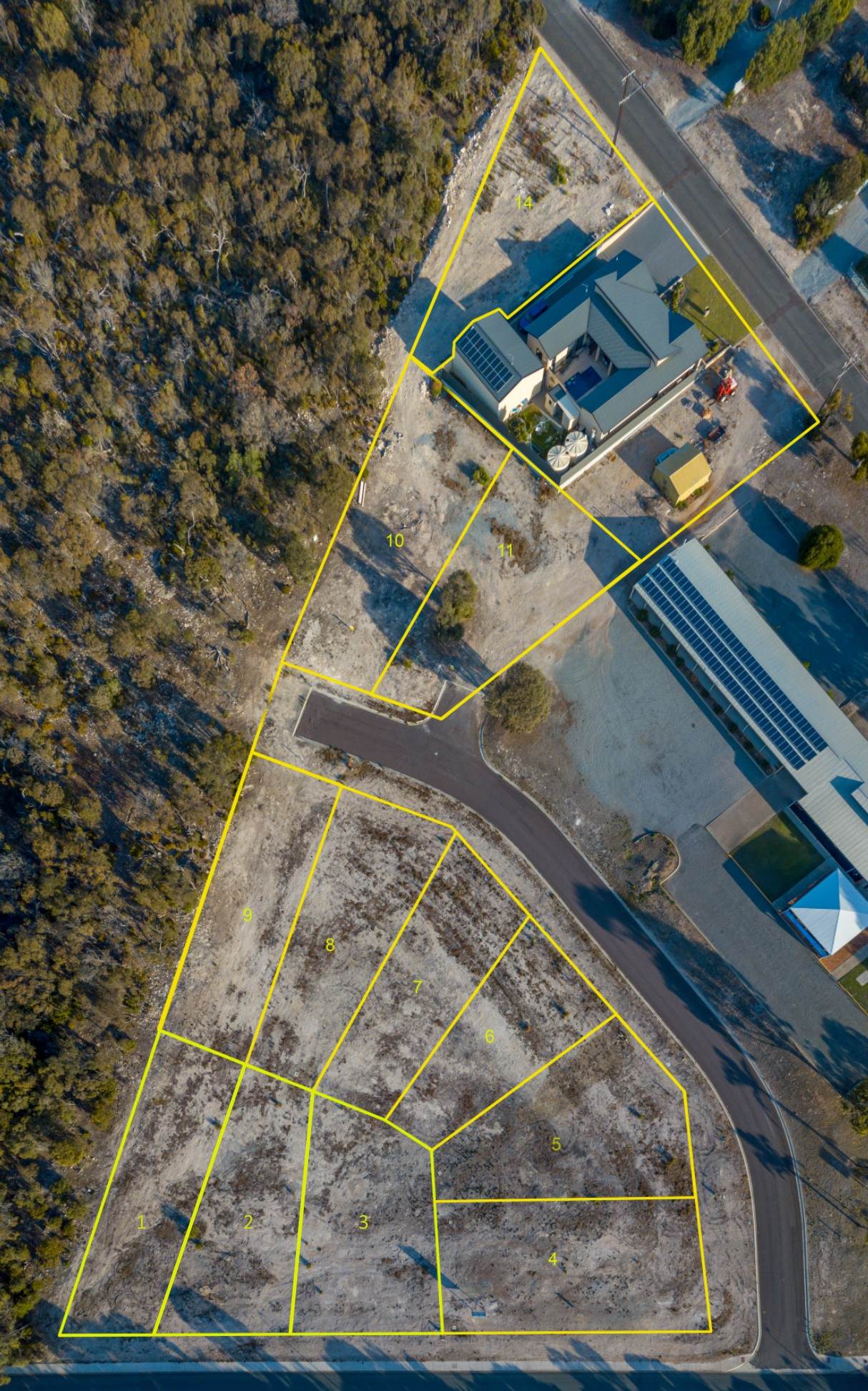 Correa Drive - Coffin Bay Aerial