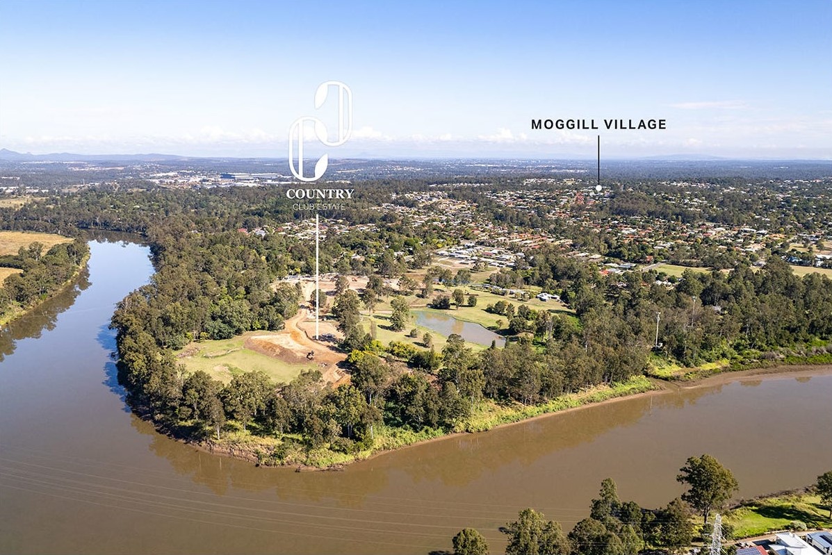 Country Club Estate - Moggill Aerial