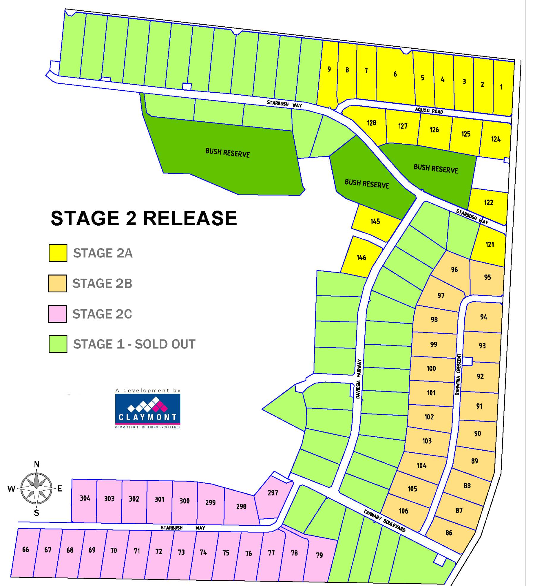 Country Heights Estate - Ginginup Masterplan