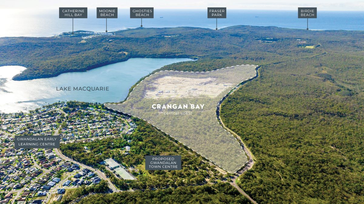 Crangan Bay Estate - Crangan Bay Aerial