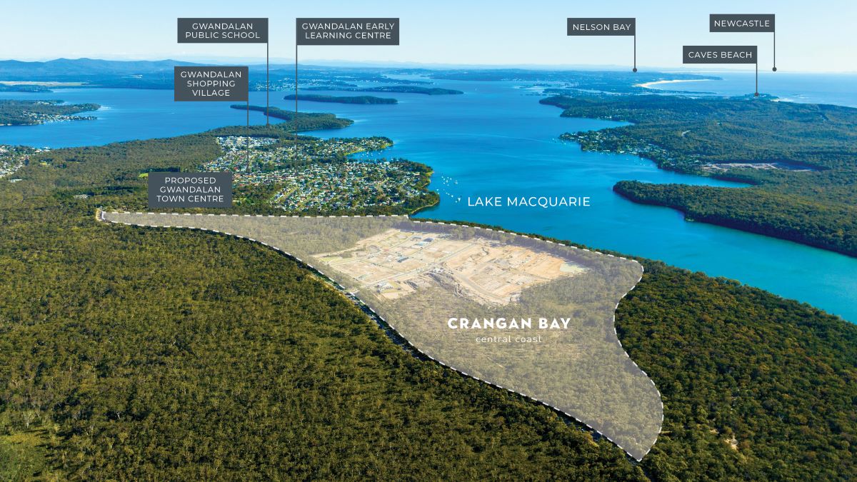 Crangan Bay Estate - Crangan Bay Aerial