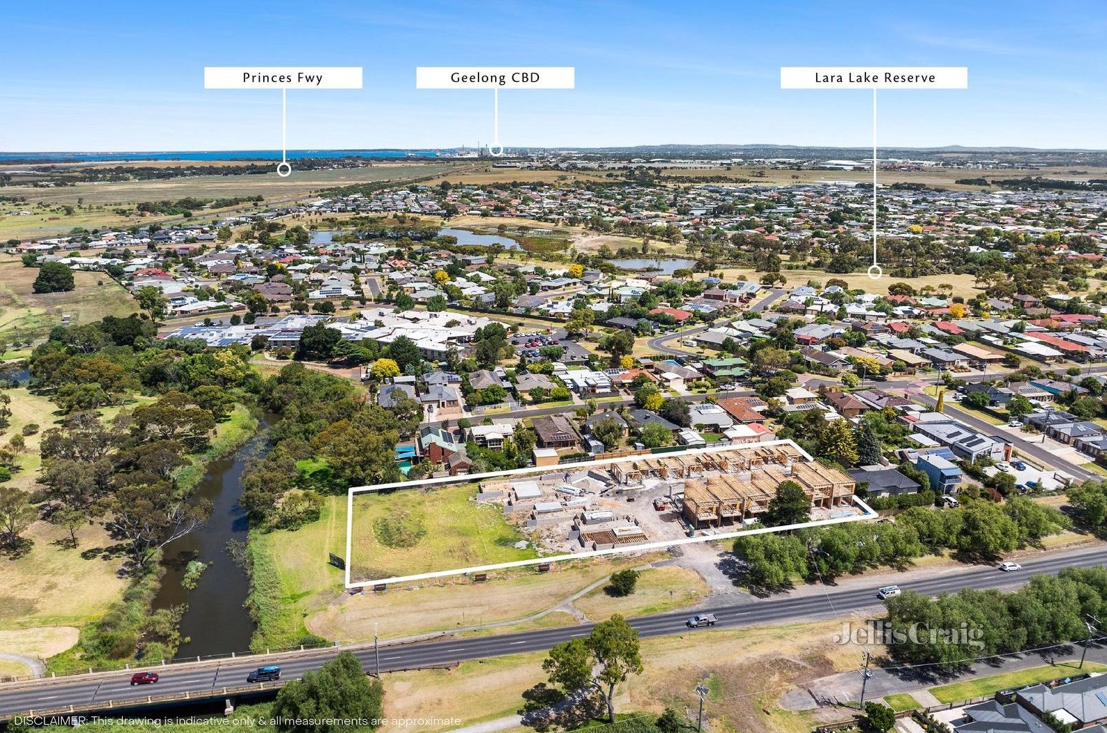 Creekside Village Townhomes - Lara Aerial