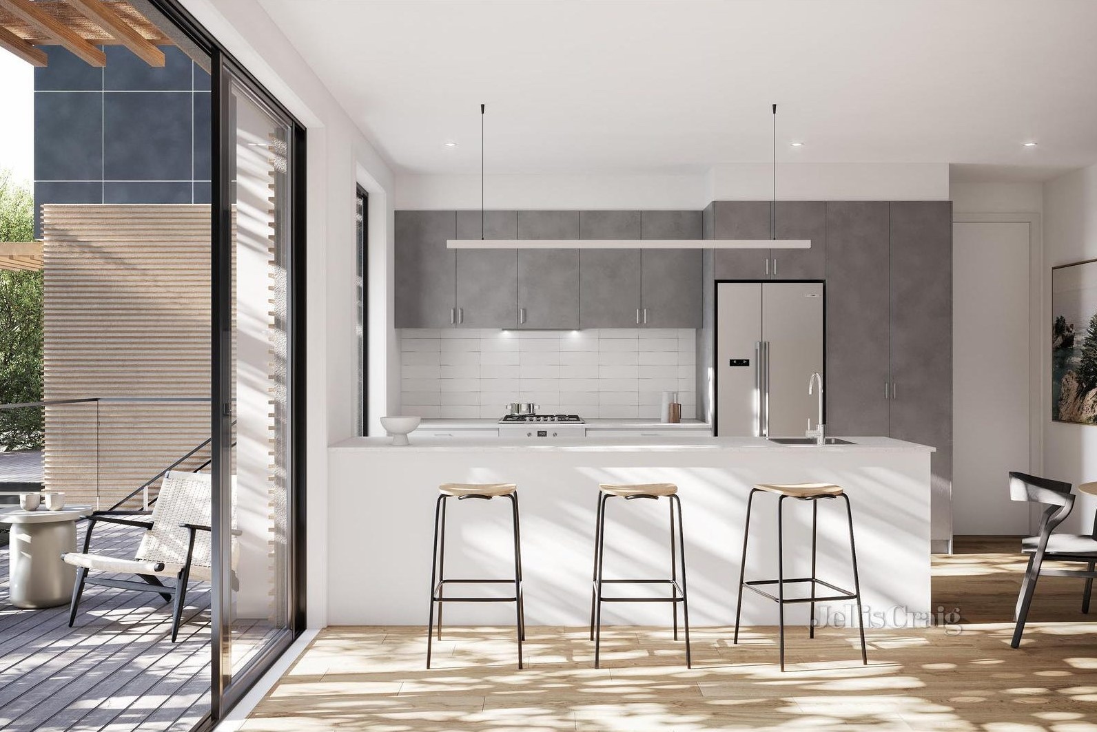 Creekside Village Townhomes - Lara Kitchen